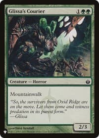 Glissa's Courier - The List Reprints - Magic: The Gathering card