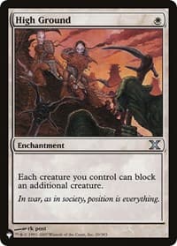 High Ground - The List Reprints - Magic: The Gathering card