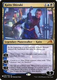 Kaito Shizuki - The List Reprints - Magic: The Gathering card