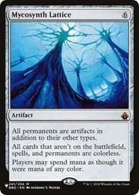 Mycosynth Lattice - The List Reprints - Magic: The Gathering card