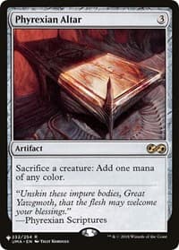 Phyrexian Altar - The List Reprints - Magic: The Gathering card