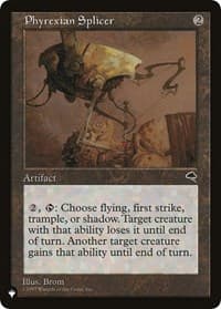 Phyrexian Splicer - The List Reprints - Magic: The Gathering card