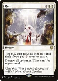 Rout (C21) - The List Reprints - Magic: The Gathering card
