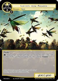 Locusts from Paradise - The War of the Suns - Force of Will card