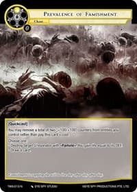 Prevalence of Famishment - The War of the Suns - Force of Will card