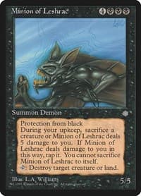 Minion of Leshrac - Ice Age - Magic: The Gathering card
