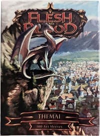Dragon Shield Flesh and Blood Matte Art - Themai - Dragon Shield Card Sleeves - Card Sleeves card