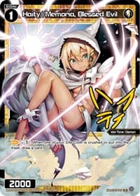 Haity//Memoria, Blessed Evil (Parallel Foil) - Welcome Back Diva -Lostorage- - WIXOSS card