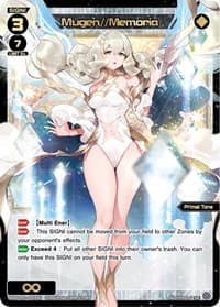 Mugen//Memoria - Welcome Back Diva -Lostorage- - WIXOSS card