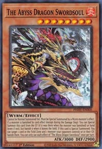 The Abyss Dragon Swordsoul - Photon Hypernova - YuGiOh card