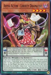 Abyss Actor - Liberty Dramatist - Photon Hypernova - YuGiOh card
