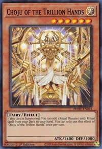 Choju of the Trillion Hands - Photon Hypernova - YuGiOh card