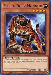 Fierce Tiger Monghu - Photon Hypernova - YuGiOh card