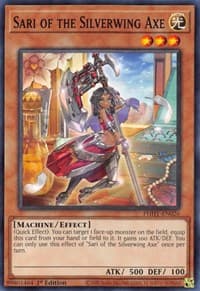 Sari of the Silverwing Axe - Photon Hypernova - YuGiOh card