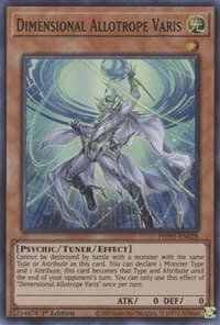 Dimensional Allotrope Varis - Photon Hypernova - YuGiOh card