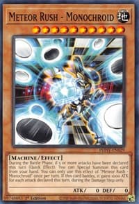 Meteor Rush - Monochroid - Photon Hypernova - YuGiOh card