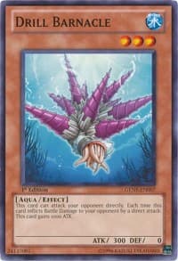 Drill Barnacle - Generation Force - YuGiOh card
