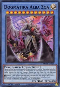 Dogmatika Alba Zoa - Photon Hypernova - YuGiOh card