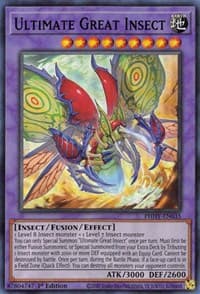 Ultimate Great Insect - Photon Hypernova - YuGiOh card
