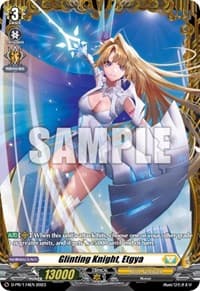 Glinting Knight, Etgya (Frame Rare) - D Promo Cards - Cardfight Vanguard card