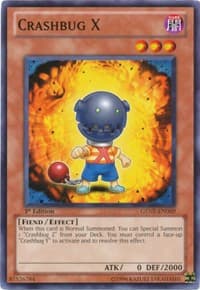 Crashbug X - Generation Force - YuGiOh card