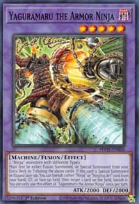 Yaguramaru the Armor Ninja - Photon Hypernova - YuGiOh card
