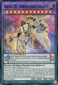 Arktos XII - Chronochasm Vaylantz - Photon Hypernova - YuGiOh card