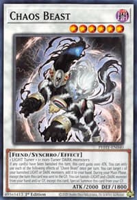 Chaos Beast - Photon Hypernova - YuGiOh card