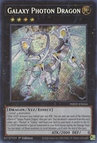 Galaxy Photon Dragon - Photon Hypernova - YuGiOh card