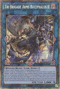 Tri-Brigade Arms Bucephalus II (Starlight Rare) - Photon Hypernova - YuGiOh card