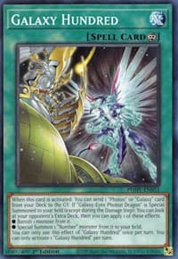 Galaxy Hundred - Photon Hypernova - YuGiOh card