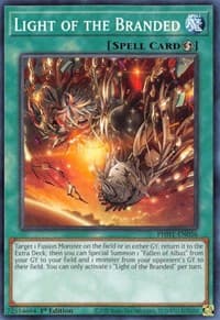 Light of the Branded - Photon Hypernova - YuGiOh card