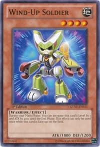 Wind-Up Soldier - Generation Force - YuGiOh card
