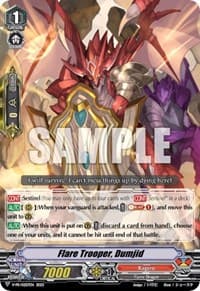 Flare Trooper, Dumjid - V Promo Cards - Cardfight Vanguard card