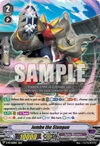 Jumbo the Stungun - V Promo Cards - Cardfight Vanguard card