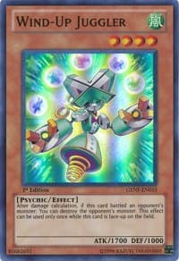Wind-Up Juggler - Generation Force - YuGiOh card