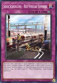 Sour Scheduling - Red Vinegar Vamoose - Photon Hypernova - YuGiOh card