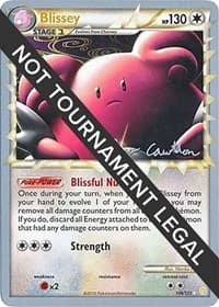 Blissey - 2011 (Ross Cawthon) - World Championship Decks - Pokemon card