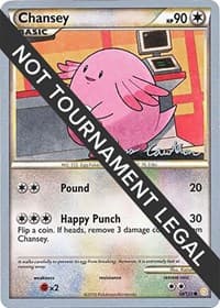 Chansey - 2011 (Ross Cawthon) - World Championship Decks - Pokemon card
