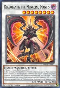 Diabolantis the Menacing Mantis - Photon Hypernova - YuGiOh card
