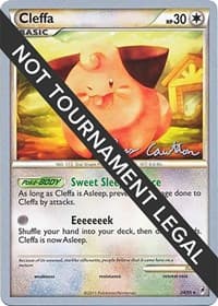 Cleffa - 2011 (Ross Cawthon) - World Championship Decks - Pokemon card