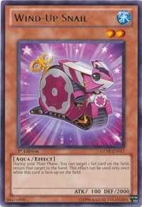 Wind-Up Snail - Generation Force - YuGiOh card