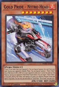 Gold Pride - Nytro Head - Photon Hypernova - YuGiOh card