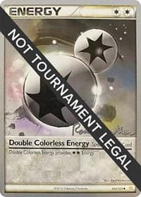 Double Colorless Energy - 2011 (Ross Cawthon) - World Championship Decks - Pokemon card