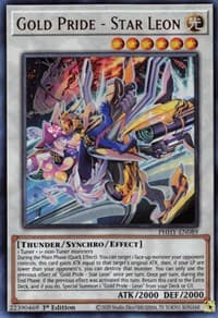 Gold Pride - Star Leon - Photon Hypernova - YuGiOh card