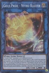 Gold Pride - Nytro Blaster - Photon Hypernova - YuGiOh card