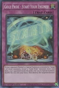 Gold Pride - Start Your Engines! - Photon Hypernova - YuGiOh card