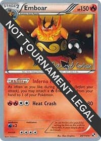 Emboar - 2011 (David Cohen) - World Championship Decks - Pokemon card