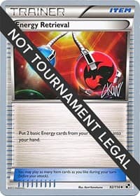Energy Retrieval - 2011 (Christopher Kan) - World Championship Decks - Pokemon card