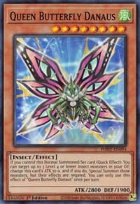 Queen Butterfly Danaus - Photon Hypernova - YuGiOh card